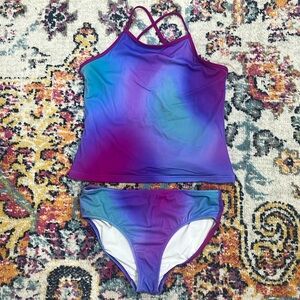 Girls Amazon, essentials, ombre swimsuit size XL